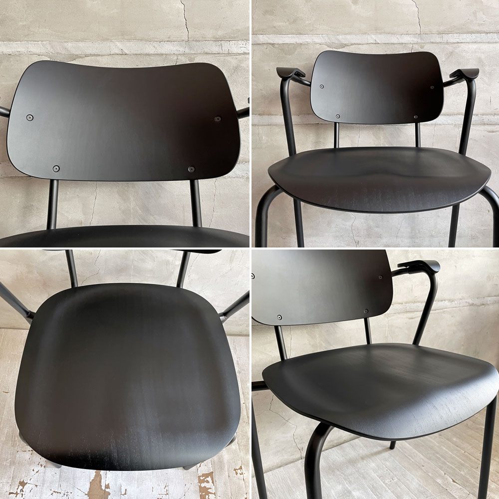 アルテック artek ルッキ チェア LUKKI Chair ダイニングチェア バーチ材 ブラックラッカー イルマリ・タピオヴァーラ  フィンランド 北欧家具 2025年製 美品 ♪