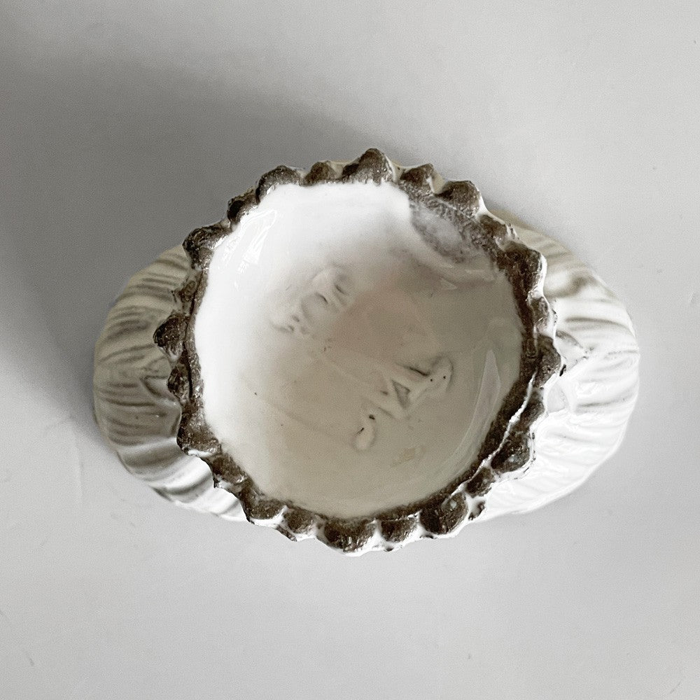 アスティエ・ド・ヴィラット Astier de Villatte シテール Cythere スモールボウルスタンド コンポート W10.5cm 陶器 フランス ■