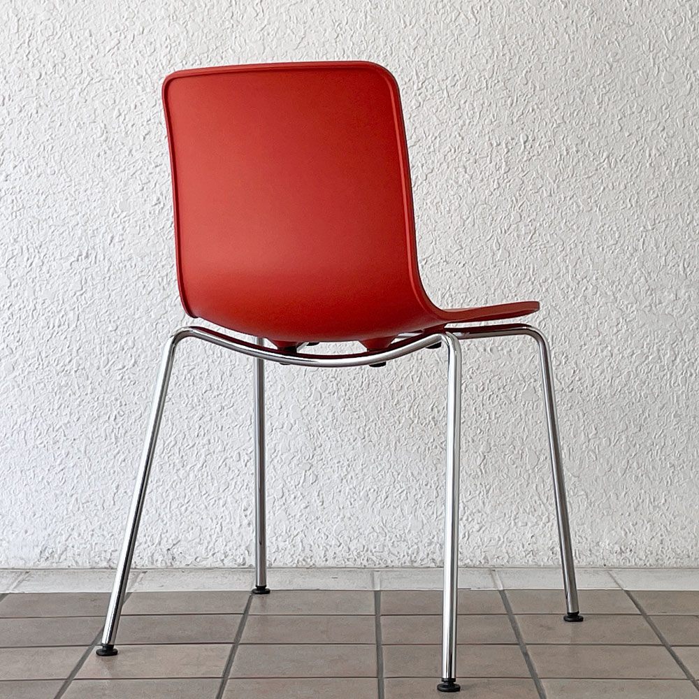 ヴィトラ vitra ハルチューブ HAL Tube サイドチェア ダイニングチェア ブリック スタッカブル ジャスパー・モリソン ◇