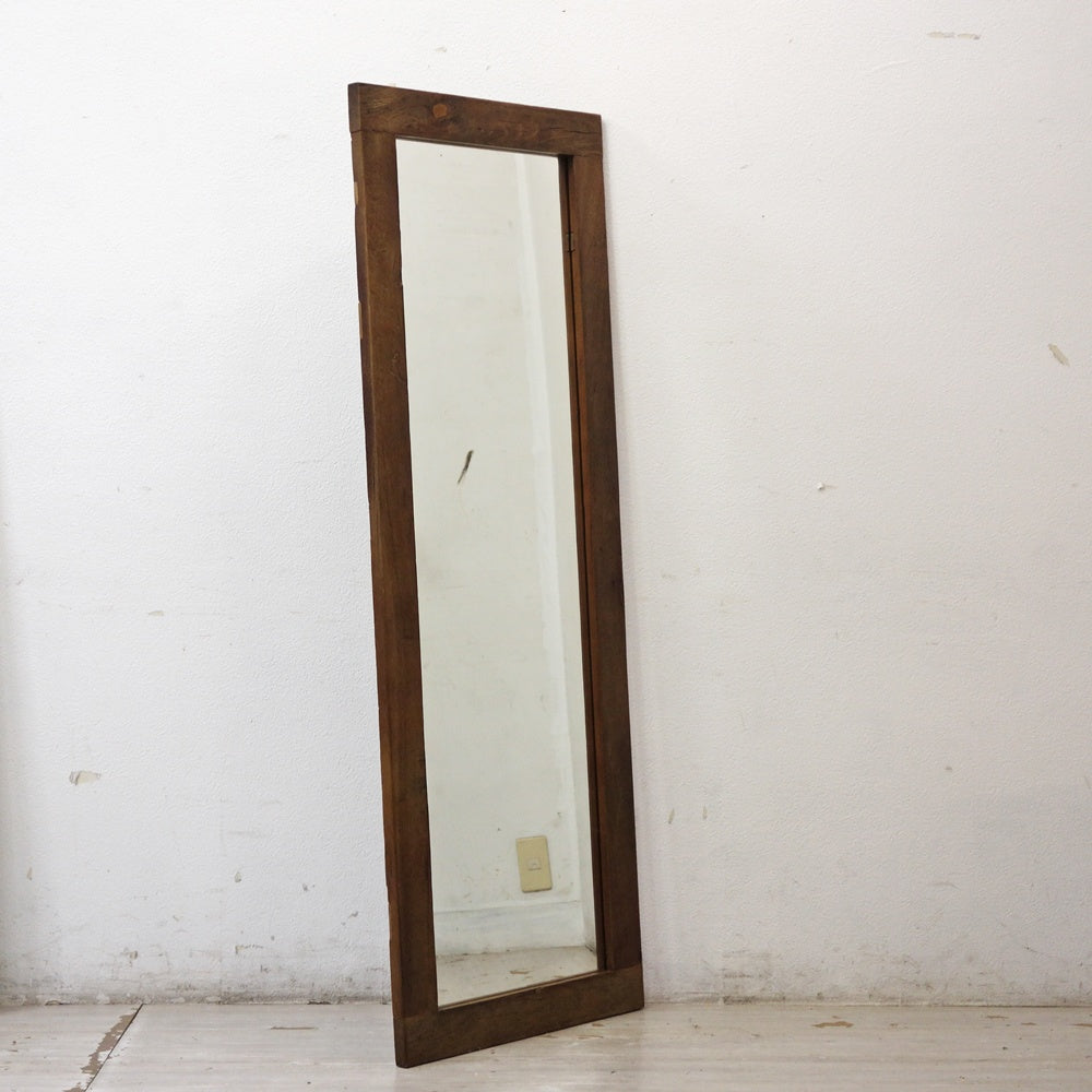 ジャーナルスタンダードファニチャー j.s.F ブレダ ミラー BREDA MIRROR オールドエルム材 H160cm ●