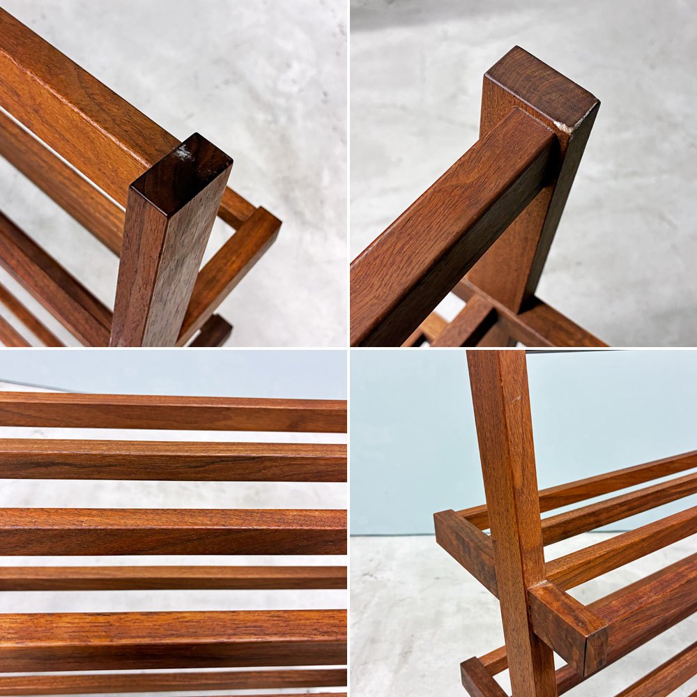 ウォールナット材 スモールシェルフ シューラック W68cm Timber Yard 購入品 店舗什器 ◎