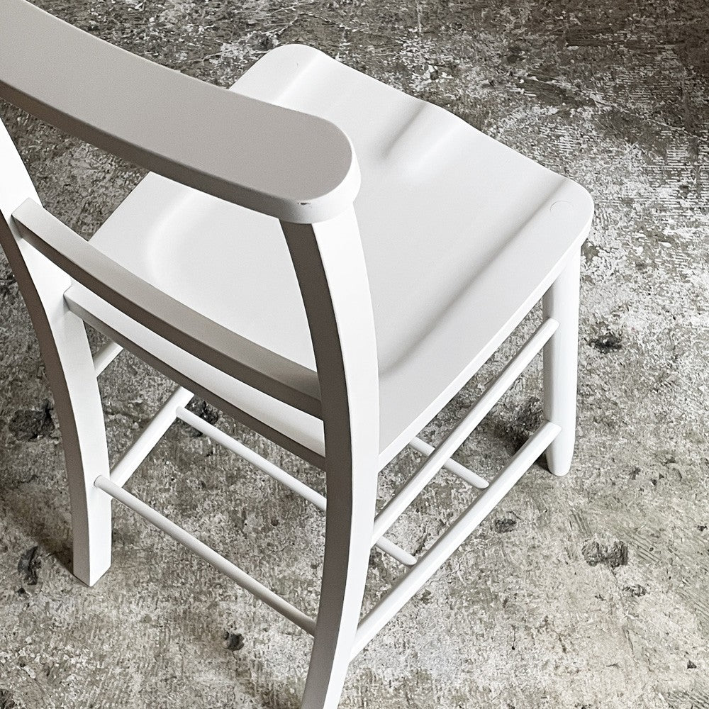 シボネ CIBONE チャーチチェア Chur Chair ホワイトペイント 木製 H84cm ジャモアソシエイツ Jamo Associates モダンデザイン ■