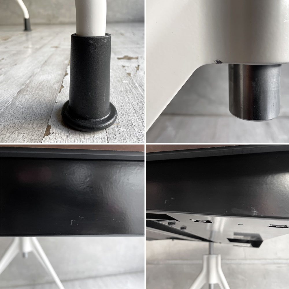ハーマンミラー Herman Miller エンベロップデスク Envelop Desk スライド天板 & 高さ調節機能 ビル・スタンフ ジェフ・ウェバー モニターアーム付き ♪