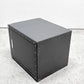 ユーエスエムハラー USMハラー USM Haller モジュラーファニチャー ブラック系 純正 パスコボックス 収納ボックス W34×Ｈ43 スイス A ●