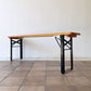 ダルトン DULTON ビアベンチ BEER BENCH 130 フォールディング 折り畳み モミ材 アジャスター付き ◇