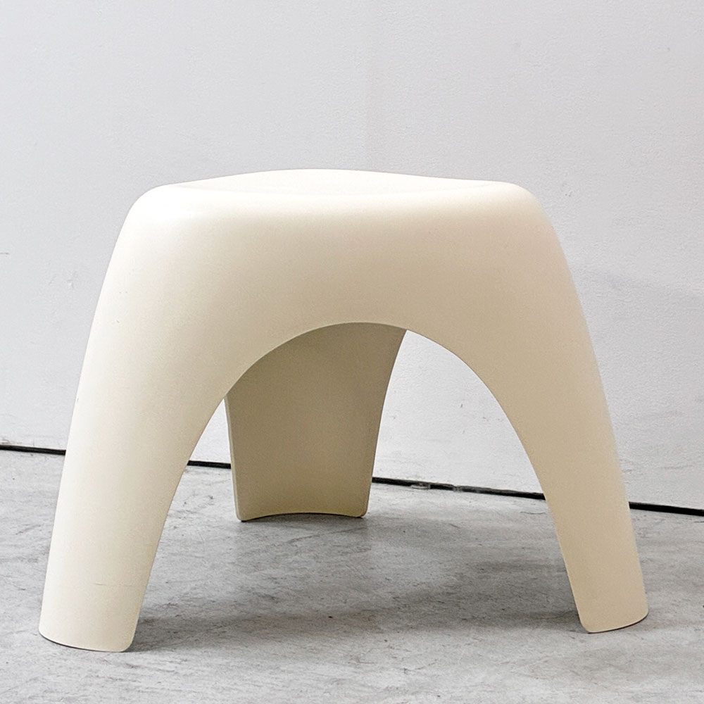 ヴィトラ Vitra エレファントスツール Elephant Stool ポリプロピレン ホワイト 柳宗理 ミッドセンチュリー ●