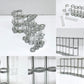 ツェツェアソシエ Tse＆Tse associees 四月の花器 S フラワーベース 花瓶 ガラス 亜鉛メッキ合金 カトリーヌ・レヴィ シゴレーヌ・プレボワ フランス ●