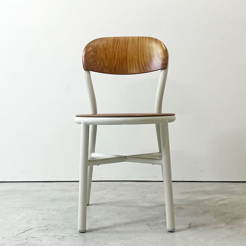 マジス MAGIS パイプチェア ウッド Pipe Chair Wood ダイニングチェア ホワイト×ライトビーチ ジャスパー・モリソン A ●