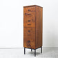 トラックファニチャー TRUCK FURNITURE ライブラリー ハイ チェスト LIBRARY HIGH CHEST ナラ無垢材 インダストリアルデザイン ●