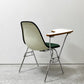 ハーマンミラー Herman Miller サイドシェルチェア セカンド 2nd ビンテージ アプホルスター スクールベース スタッキングベース 肘掛けテーブル付 イームズ ミッドセンチュリー F ●