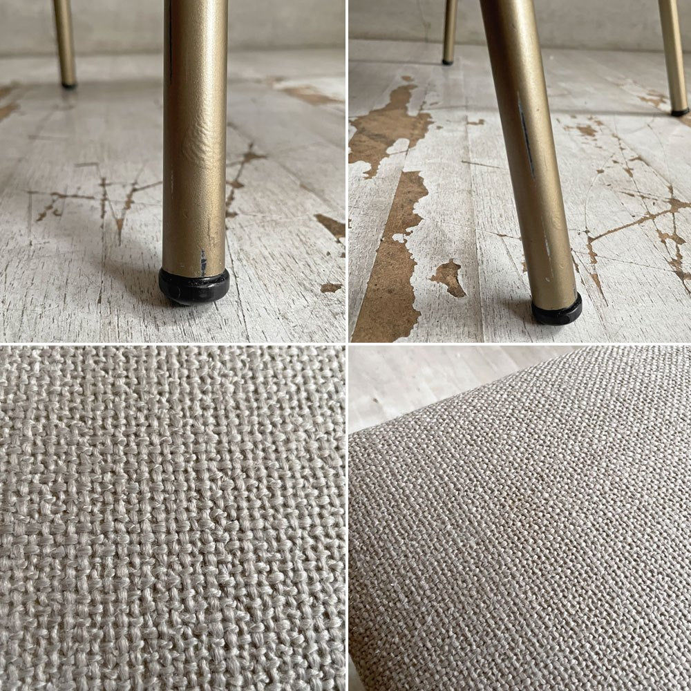 ウエストエルム West Elm ロワン ROWAN ラウンジチェア イージーチェア＆オットマン ベージュ系 ファブリック モダンデザイン ♪