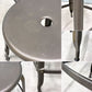 フェールトラヴァイユ FER TRAVAIL ニコルチェア NICOLLE Chair SH45cm ダイニングチェア スチール マットクリア仕上げ 別注モデル インダストリアル フランス B ◎