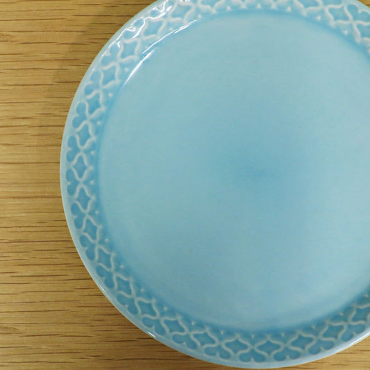 ビングオーグレンダール Bing&Grondahl B&G コーディアル パレット Cordial Palet プレート ターコイズブルー イェンス・H・クィストゴー 北欧食器 ◎