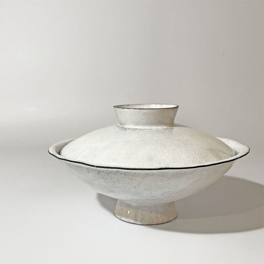 広瀬陽 YOU HIROSE 七宝焼 高台椀 蓋付 現代作家 ★