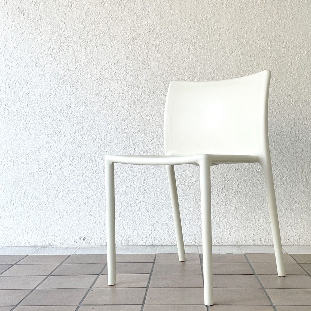 マジス MAGIS エアチェア AIR CHAIR ホワイト スタッキングチェア ダイニングチェア ジャスパー・モリソン B ◇