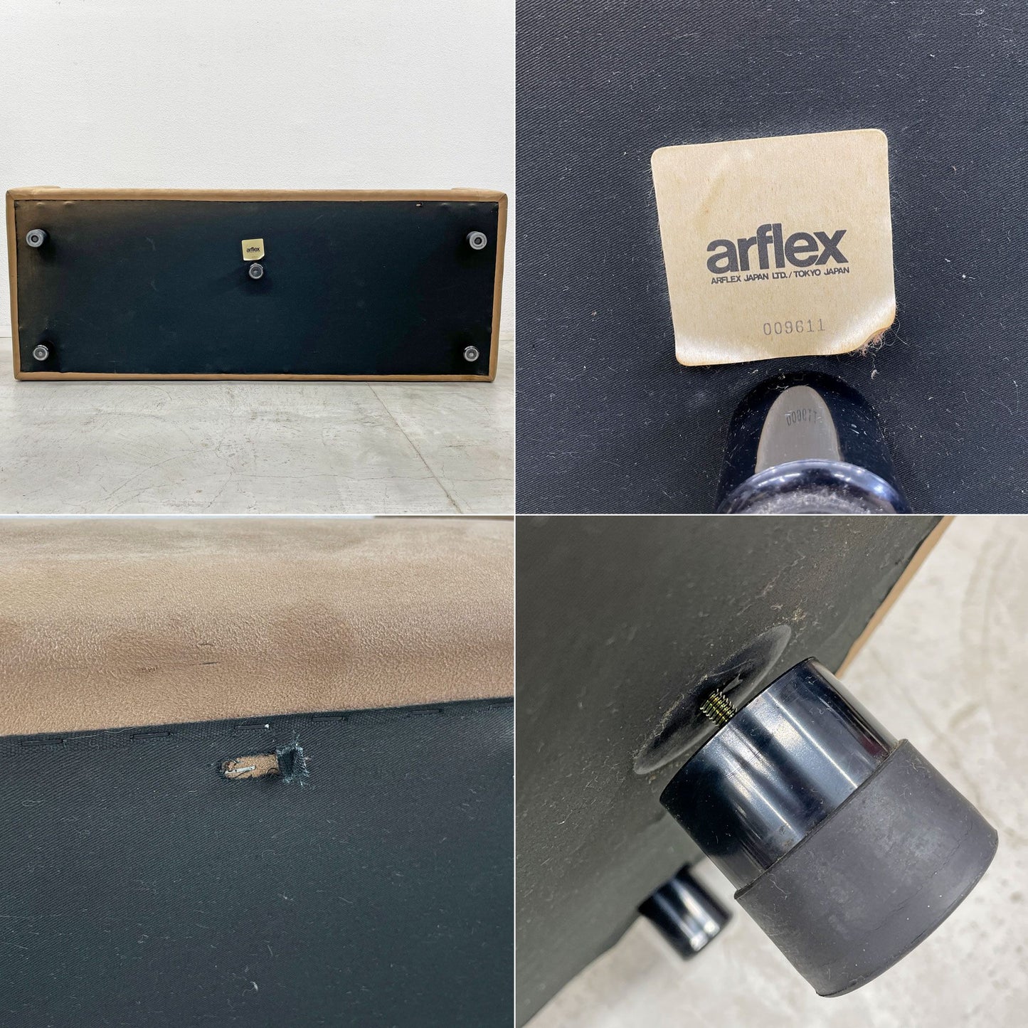 アルフレックス arflex エーソファ A SOFA 3人掛け ファブリック 〓