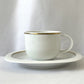 ローゼンタール Rosenthal スタジオライン Studio Line スオミ Suomi コーヒー カップ＆ソーサー ゴールドライン ティモ・サルパネヴァ 金彩 白磁 ドイツ 未使用品 E ◇