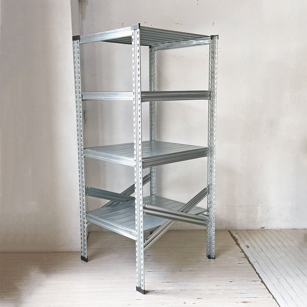 メタルシステム METALSISTEM スーパー123シリーズ SUPER123 スチールシェルフ STEEL SHELF 4段 W67.7xD70xH157.6cm イタリア製 ★