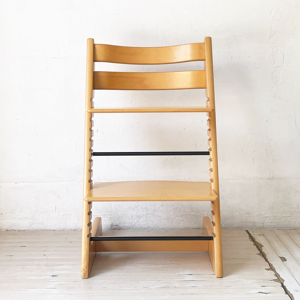ストッケ STOKKE トリップトラップ TRIPP TRAPP ナチュラル ベビーチェア キッズチェア S/N4～ ノルウェー 北欧家具 ★