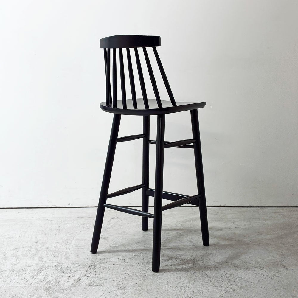 コペンハーゲン バースツール Copenhagen Bar Stool カウンターチェア ハイチェア スピンドルバックレスト ●