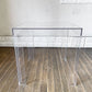 カルテル Kartell ジョリー JOLLY サイドテーブル クリスタル W40cm パオロ・リザット Paolo Rizzatto イタリア 定価￥31,300- ◎