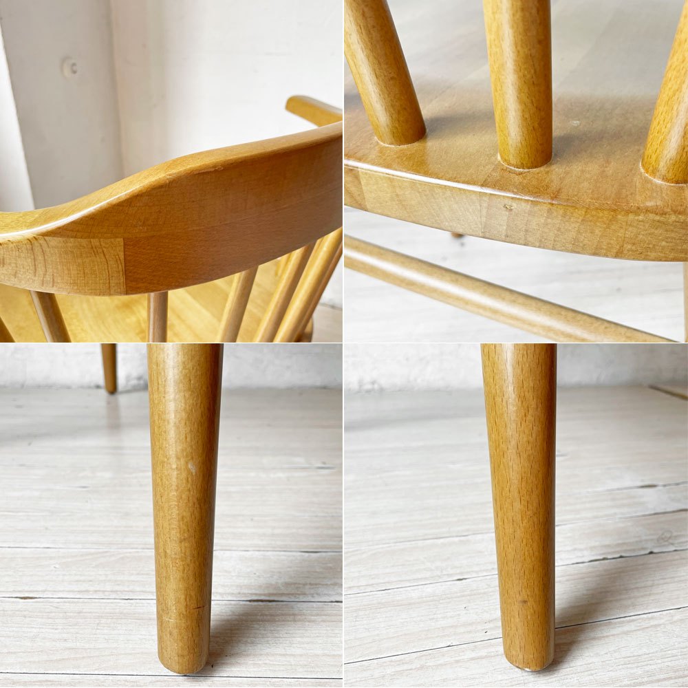 アクメファニチャー ACME Furniture ウィンダン WINDAN サイドチェア ダイニングチェア ハーフアーム ビーチ材 定価￥35,200- ★