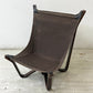 BRUNSTAD MOBELFABRIKK バイキングチェア Jim Myrstad ラウンジチェア 1Pソファ 北欧家具 本革 ビンテージ 北欧 ノルウェー ●