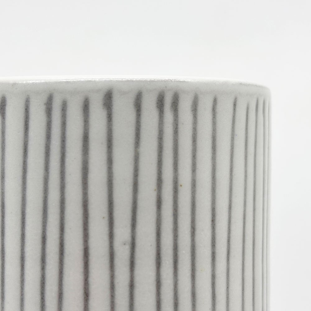 ウプサラエクビィ Upsala Ekeby ストライプドベース STRIPED VASE フラワーベース 花瓶 マリ・シムルソン Mari Simmulson H16.5cm 北欧雑貨 スウェーデン ●