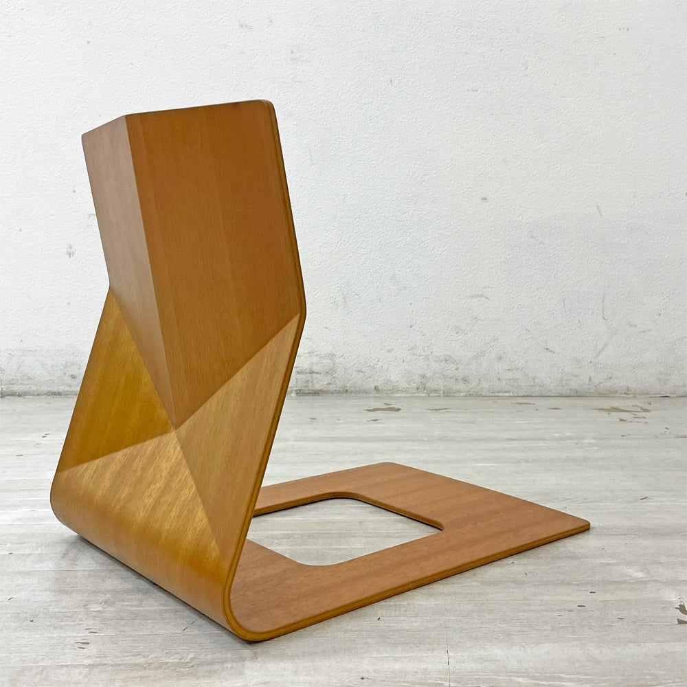 天童木工 TENDO 座椅子 T-5812MR-UB メランティ プライウッド スタッキング仕様 和モダン 定価￥27,500- C ●