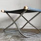 ニーチェア エックス NY chair X オットマン スツール ナチュラル×グレー ビーチ材 フォールディング 藤栄 新居猛 MoMA 定価￥35,200-  ■