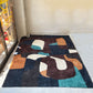ジャーナルスタンダードファニチャー journal standard furniture jsf ピクフェア ラグ PICFAIR RUG ネイビー 200×250cm 定価37,800円 ★