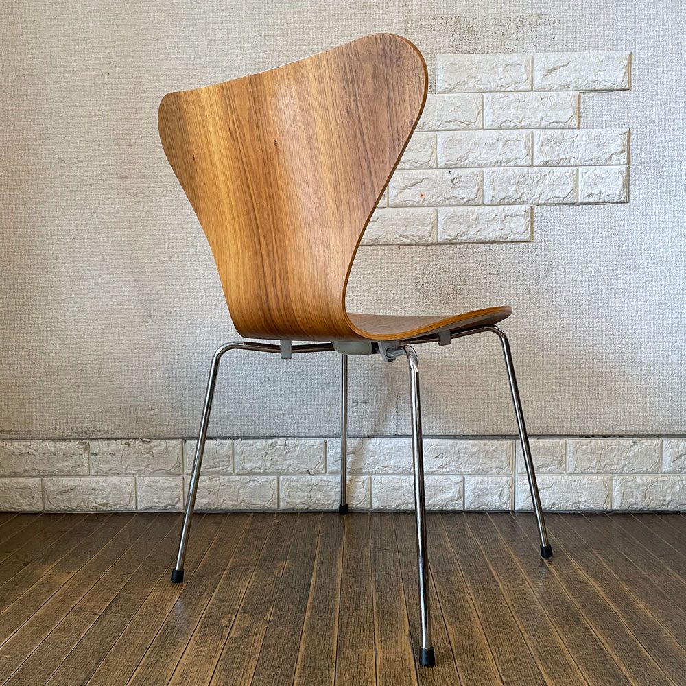 フリッツハンセン Fritz Hansen セブンチェア Seven Chair ダイニングチェア アルネヤコブセン Arne Jacobsen ウォールナット材 北欧家具 A ◎
