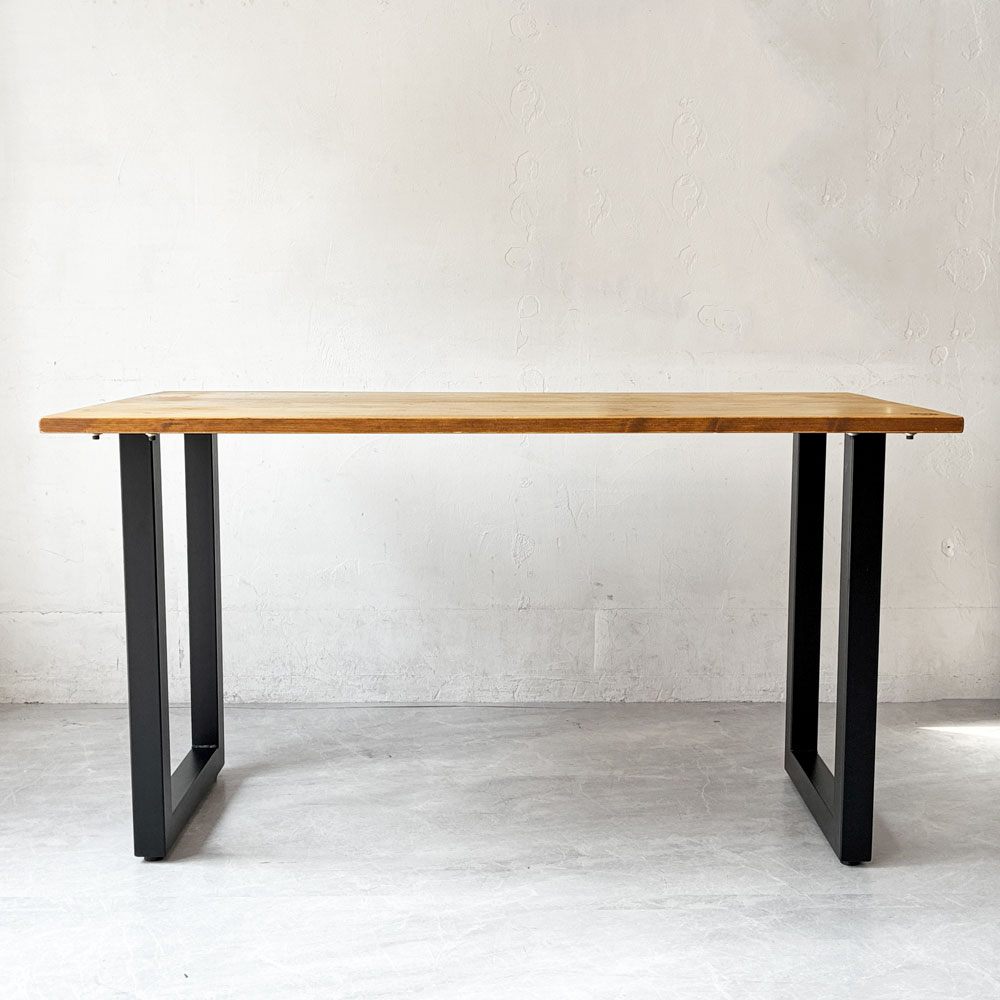 インダストリアルブランチ INDUSTRIALBRANCH ダイニングテーブル W130cm 無垢材 鉄脚 インダストリアル 工業デザイン ★
