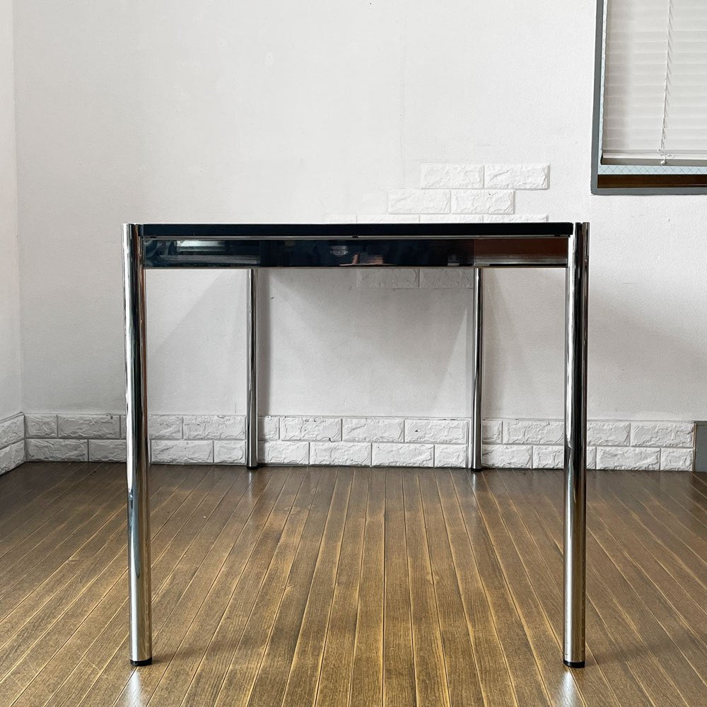 USMモジュラーファニチャー USM Haller USMハラーテーブル ワーキングデスク ダイニングテーブル パールグレーラミネート(ホワイト) フリッツ・ハラー スイス ◎
