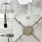 フリッツハンセン Fritz Hansen アントチェア アリンコチェア 4本脚 カラードアッシュ ホワイト アルネ・ヤコブセン デンマーク 北欧家具 ●