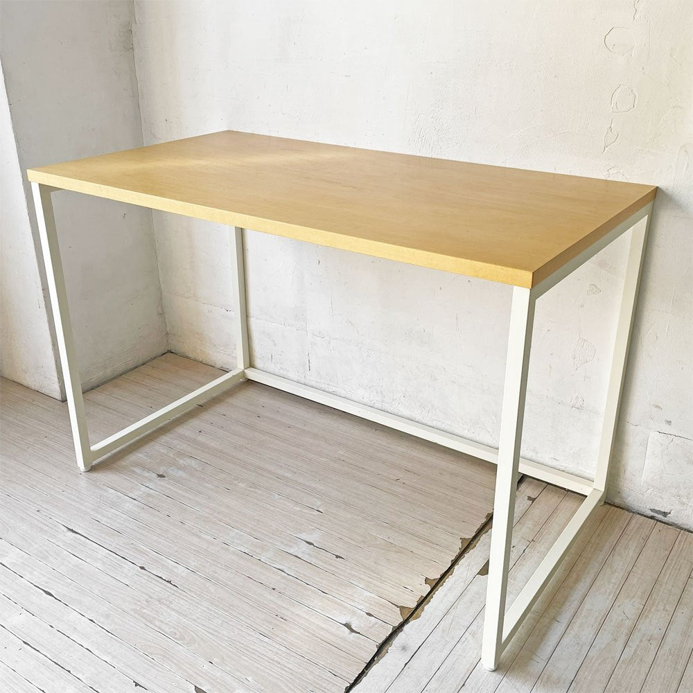 パシフィックファニチャーサービス PACIFIC FURNITURE SERVICE 木製天板×スチールフレーム デスク ワークテーブル 机 ★