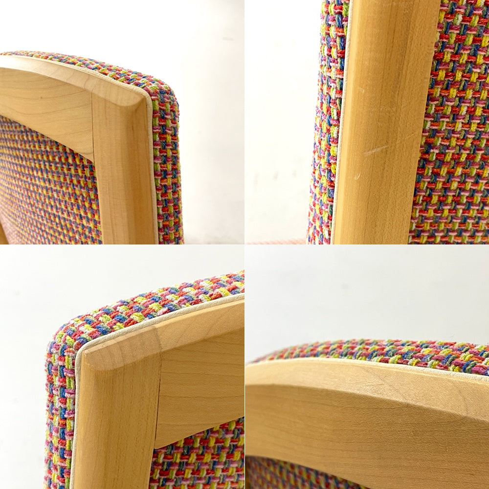 カリモク Karimoku CT7805 ダイニングチェア ハイバックチェア ファブリック張り オーク材 参考定価\76,000 ●