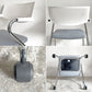 ヴィトラ vitra ビザロール Visaroll デスクチェア ミーティングチェア グレー系 ファブリック キャスターベース スタッキング アントニオ・チッテリオ A ■