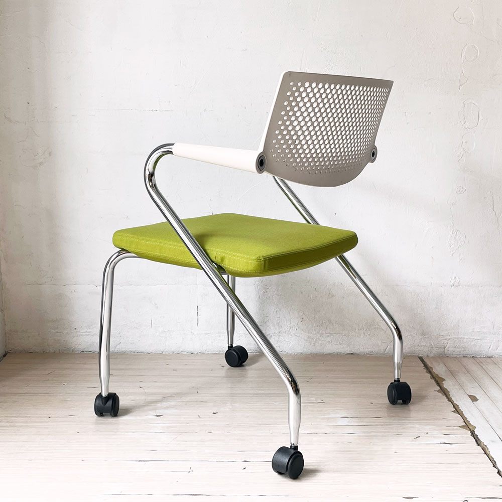 ヴィトラ vitra ビザロール Visaroll アームチェア ミーティングチェア デスクチェア スタッキング アントニオ・チッテリオ B ★