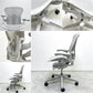 ハーマンミラー Herman Miller アーロンチェア リマスタード フル装備 Bサイズ ミネラル ポスチャーフィットSL デスクチェア オフィスチェア ビル・スタンフ ＆ ドン・チャドウィック ●