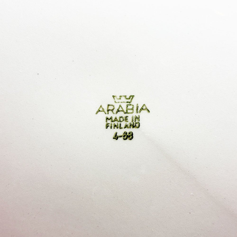 アラビア ARABIA ポモナ POMONA プレート イチゴ Φ23cm ライヤ・ウォシッキネン 北欧食器 フィンランド ビンテージ ★