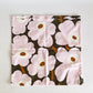 マリメッコ Marimekko ピエニウニッコ Pieni Unikko クッションカバー ブラウン ピンク マイヤ・イソラ 廃番カラー 50×50cm 北欧 ■