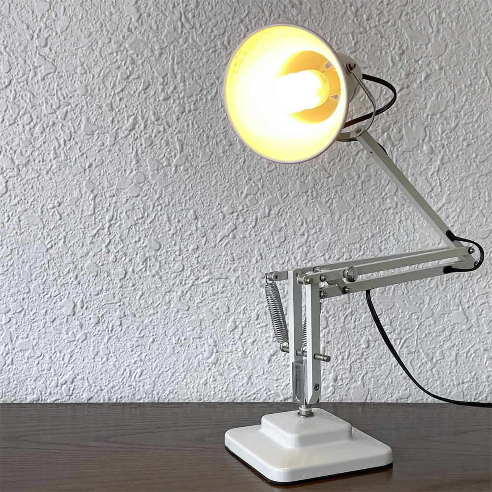 アングルポイズ ANGLEPOISE オリジナル1227 Original1227 ミニ Mini テーブルランプ デスクライト リネンホワイト バネ1本欠品 インダストリアルデザイン ◇