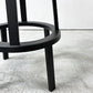 ヘイ HAY リボルバー バースツール ハイ REVOLVER BAR STOOL HIGH H76cm ブラック 回転式座面 レオン・ランズメイヤー デンマーク 定価￥56,100 - A ●