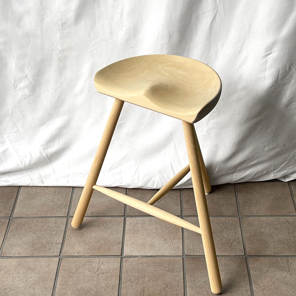 ワーナー Werner シューメーカーチェア Shoemaker Chair NO.59 スツール ビーチ材 ラーズ・ワーナー デンマーク 北欧家具◇