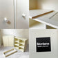 モンタナ MONTANA システムシェルフユニット SYSTEM SHELF UNIT 3ユニット アイボリー アジャスター付き キャビネット 木製扉＆ラック＆ベース デンマーク 北欧モダン ★