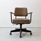 ヴィトラ vitra フォトゥイユ ディレクション ピボタン Fauteuil Direction Pivotant デスクチェア オフィスチェア 本革 ナチュラルオーク 昇降機能 ジャン・プルーヴェ Jean Prouve ●