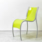 カルテル Kartell FPE chair スタッキングチェア ダイニングチェア アルミ ポリプロピレン グリーン ロンアラッド イタリアモダン 廃番 D ●