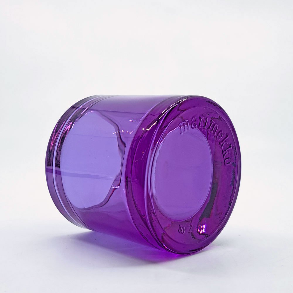 イッタラ iittala マリメッコ marimekko キビ kivi キャンドルホルダー アメジスト 60mm フィンランド 北欧雑貨 廃番カラー D ●