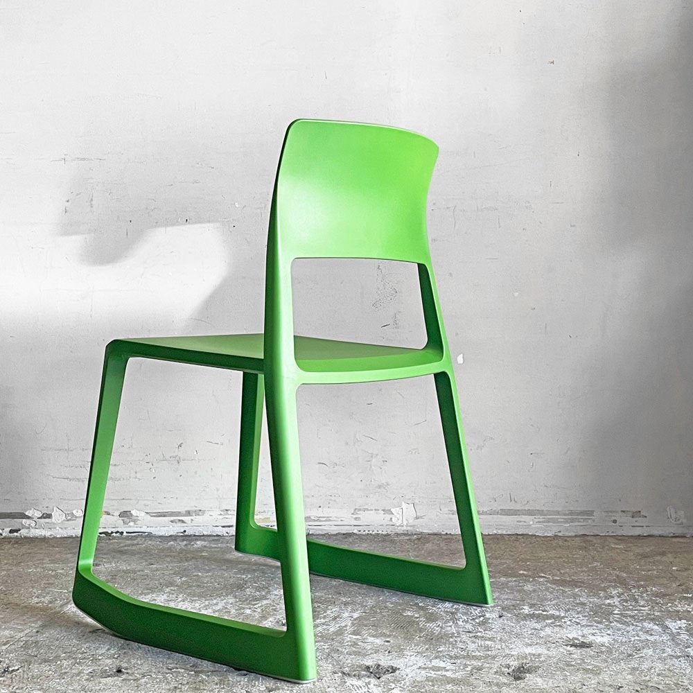 ヴィトラ Vitra ティプトン Tipton チェア スタッキングチェア チルト機能 ロッキングチェア グリーン B ■